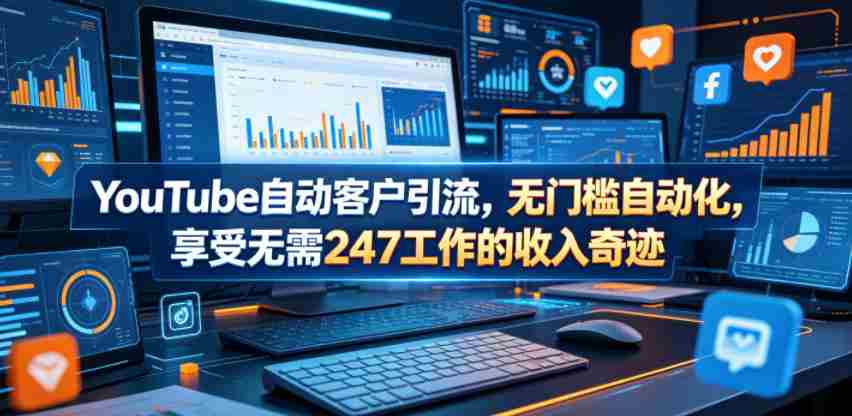 YouTube自动客户引流，无门槛自动化，享受无需247工作的收入奇迹！【原创双语字幕】-任任的小木屋 - 热点知汇