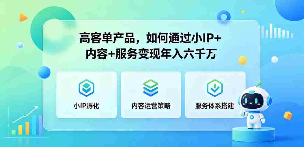 高客单产品，如何通过小IP+内容+服务变现年入六干W-任任的小木屋 - 热点知汇