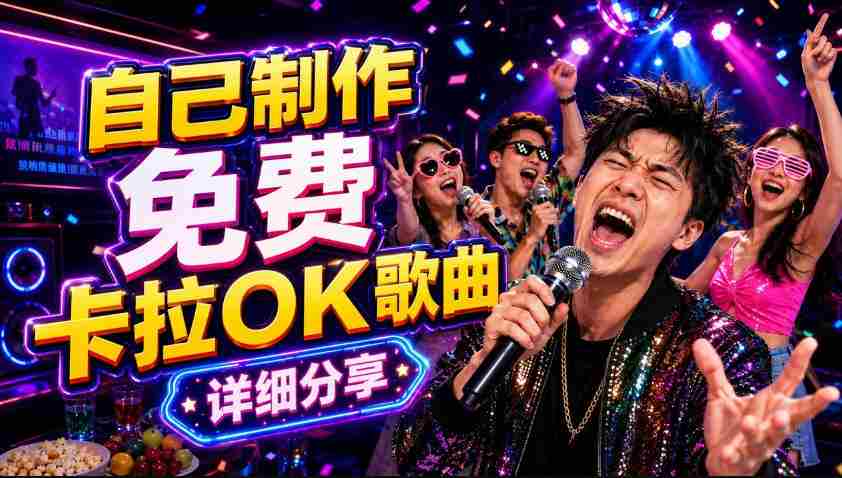 零基础AI制作免费卡拉OK视频教程，从歌曲生成、音轨分离到字幕制作、视频导出，手把手教学-任任的小木屋 - 热点知汇