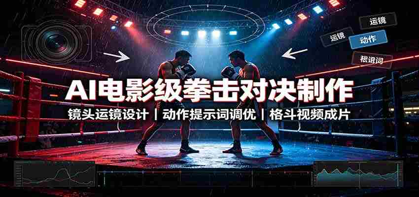AI电影级拳击对决制作：镜头运镜设计，动作提示词调优，格斗视频成片-任任的小木屋 - 热点知汇