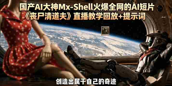 国产AI大神Mx-Shell火爆全网的AI短片《丧尸清道夫》直播教学回放+提示词-任任的小木屋 - 热点知汇