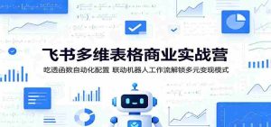 飞书多维表格商业实战营：吃透函数自动化配置，联动机器人工作流解锁多元变现模式-任任的小木屋 - 热点知汇