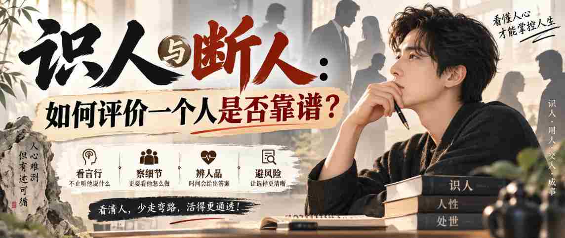 付费文章：识人与断人：如何评价一个人是否靠谱？-任任的小木屋 - 热点知汇