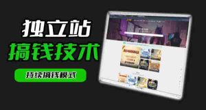 干货来袭！麦子甜带你吃透独立站｜从搭建到引流一站式教学《独立站》第一期-任任的小木屋 - 热点知汇