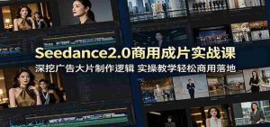 Seedance2.0商用成片实战课：深挖广告大片制作逻辑，实操教学轻松商用落地-任任的小木屋 - 热点知汇
