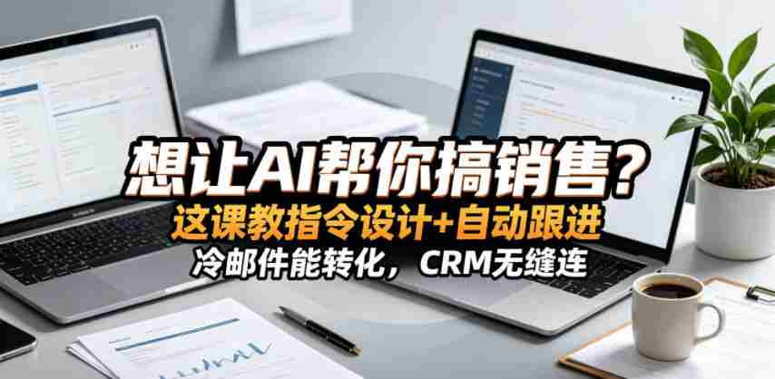 想让AI帮你搞销售?这课教指令设计+自动跟进,冷邮件能转化,CRM无缝连!【原创双语字幕】-任任的小木屋 - 热点知汇