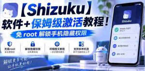【Shizuku】软件+保姆级激活教程！免root解锁手机隐藏权限-任任的小木屋 - 热点知汇