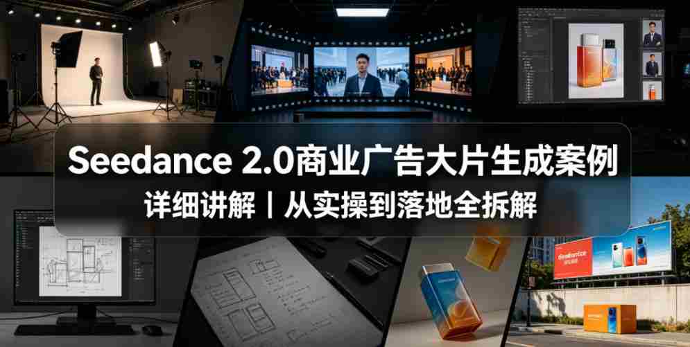 Seedance 2.0商业广告大片生成案例详细讲解｜从实操到落地全拆解-任任的小木屋 - 热点知汇