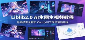Liblib2.0 AI生图生视频教程:界面模型全解析,ComfyUI工作流落地实操-任任的小木屋 - 热点知汇