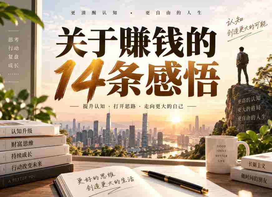 付费文章：关于賺钱的14条感悟-任任的小木屋 - 热点知汇
