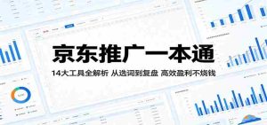 京东推广一本通：14大工具全解析，从选词到复盘，高效盈利不烧钱-任任的小木屋 - 热点知汇