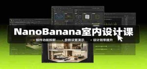 NanoBanana室内设计课:无限画布配置,插件实操,生图改图视频制作-任任的小木屋 - 热点知汇