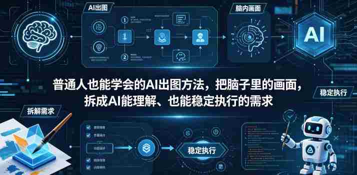 普通⼈也能学会的AI出图⽅法，把脑子里的画面，拆成AI能理解、也能稳定执行的需求【文档】-任任的小木屋 - 热点知汇
