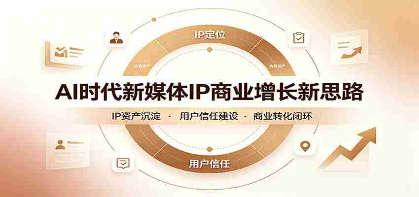 AI时代新媒体IP商业增长新思路：摒弃复杂运营套路，用极简思维打通获客路径-任任的小木屋 - 热点知汇