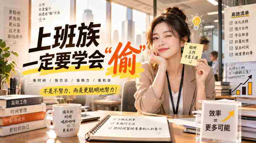 某社群精选付费文：上班族一定要学会“偷“-任任的小木屋 - 热点知汇