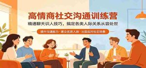 高情商社交沟通训练营：精通聊天识人技巧，搞定各类人际关系从容处世-任任的小木屋 - 热点知汇