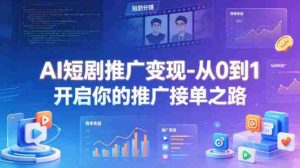 AI短剧推广变现-从0到1开启你的推广接单之路-任任的小木屋 - 热点知汇