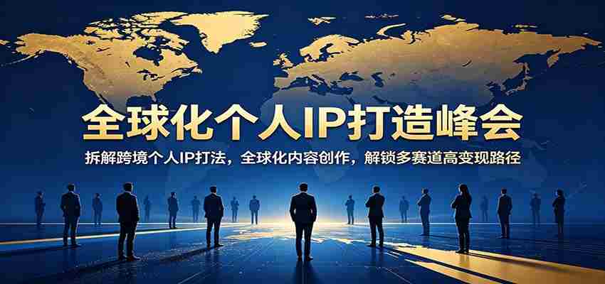 全球化个人IP打造峰会：拆解跨境个人IP打法，全球化内容创作，解锁多赛道高变现路径-任任的小木屋 - 热点知汇