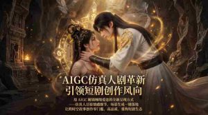 AIGC仿真人《合欢宗》短剧教学，用AIGC解锁缠绵爱恋的全新呈现方式，让跨时空故事创作零门槛、高品质，重构短剧生态-任任的小木屋 - 热点知汇