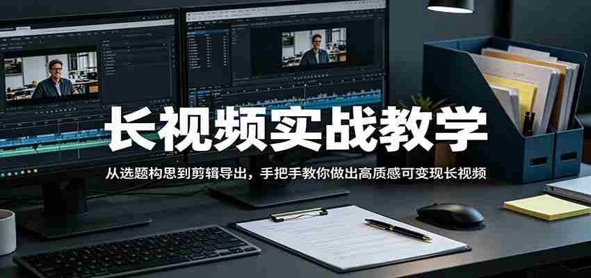 长视频实战教学，从选题构思到剪辑导出，手把手教你做出高质感可变现长视频-任任的小木屋 - 热点知汇