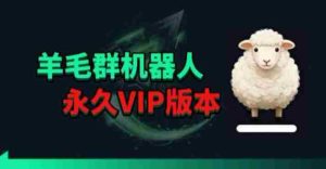 羊毛线报监控机器人【永久VIP版】，返利群，羊毛群主，得物线报，撸货，这里都有-任任的小木屋 - 热点知汇