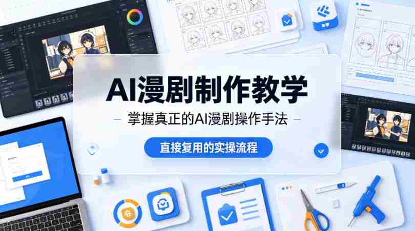 AI漫剧制作教学,带你掌握真正的AI漫剧操作手法,直接复用的实操流程-任任的小木屋 - 热点知汇