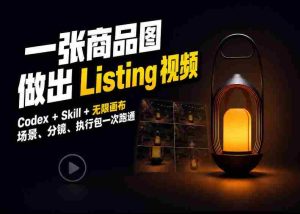 无限创意,Codex与画布联手,将商品图演绎成吸睛的Amazon视频清单-任任的小木屋 - 热点知汇