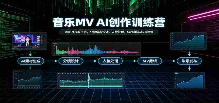 AI赋能音乐MV制作：从AI图像视频生成到账号运营全攻略-任任的小木屋 - 热点知汇
