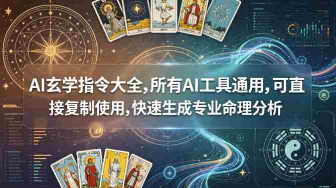 AI玄学指令大全，所有AI工具通用，可直接复制使用，快速生成专业命理分析-任任的小木屋 - 热点知汇