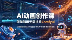AI动画创作课，即学即用无需折腾Comfyui，让动画设计师在AI时代掌握“未来式”的全新的动画创作流程-任任的小木屋 - 热点知汇