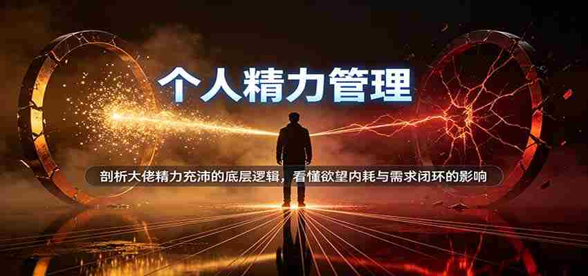 揭秘成功人士高效能量运用秘诀：揭秘内耗欲望与需求循环的关键作用-任任的小木屋 - 热点知汇