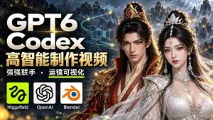 Astra×Codex携手GPT-6,打造视觉盛宴:与Higgsfield共谋高智能视频创作之道-任任的小木屋 - 热点知汇