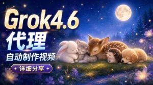 AI代理新版本Grok 4.6视频制作揭秘：从构思到成品，全方位实操解析！-任任的小木屋 - 热点知汇
