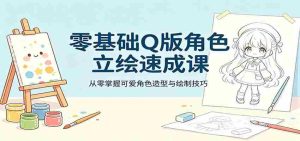 零基础Q版角色立绘速成课，从零掌握可爱角色造型与绘制技巧-任任的小木屋 - 热点知汇