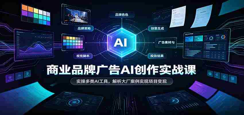 AI赋能商业广告创作：实战解析各大厂案例，多工具实操助力项目盈利-任任的小木屋 - 热点知汇