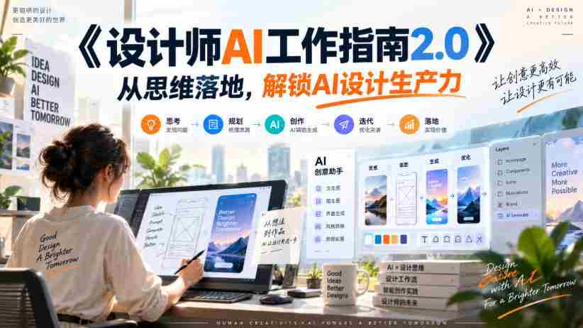 AI设计新篇章：设计师进阶宝典2.0，解锁高效创作秘籍-任任的小木屋 - 热点知汇