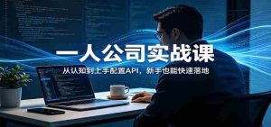 一人公司实战课:从认知到上手配置API,新手也能快速落地-任任的小木屋 - 热点知汇