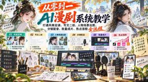 探索AI助手的神奇之旅:零基础打造个人漫剧,涵盖风格塑造、剧本创作、角色场景绘制、镜头剪辑、配音制作及热门话题引流全攻略-任任的小木屋 - 热点知汇