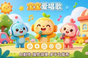 AI制作儿歌动画短视频，可多平台发布，操作简单好上手-任任的小木屋 - 热点知汇