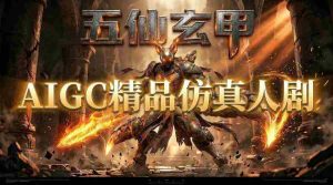 AIGC精品仿真人短剧教学，以五仙玄甲风为例展示保姆级实操教学-任任的小木屋 - 热点知汇