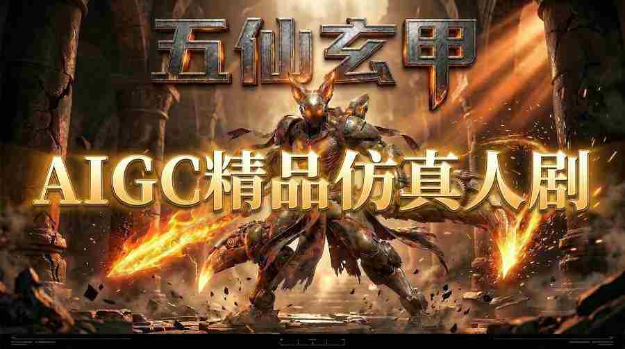 AIGC精品仿真人短剧教学，以五仙玄甲风为例展示保姆级实操教学-任任的小木屋 - 热点知汇