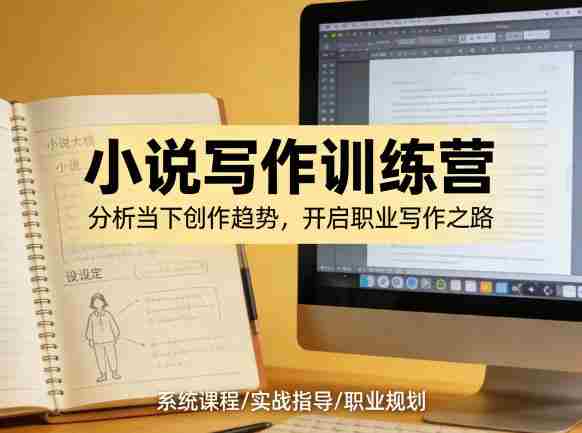 小说加写作训练营，带你分析如何在当下脱颖而出，开启你的职业创作之路-任任的小木屋 - 热点知汇