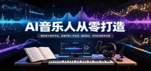 揭秘AI音乐创作全流程：深度解析创作平台，实操人声合成技巧，掌握版权发行与词曲引流策略-任任的小木屋 - 热点知汇