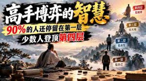 剖析付费内容：揭秘高手对决的精髓，多数人困于初级阶段，唯有少数达人攀登至巅峰四层-任任的小木屋 - 热点知汇