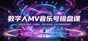 AI音乐制作达人养成记:揭秘数字人MV全流程,从分镜脚本到去水印技巧!-任任的小木屋 - 热点知汇
