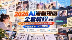 全解析】2026年AI动画剧集制作攻略：从新手起步至顶尖实战，学成即能盈利-任任的小木屋 - 热点知汇