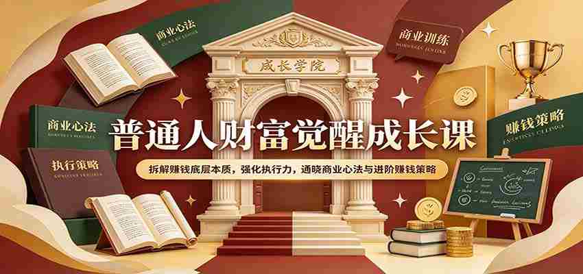 揭秘财富觉醒之道：深度剖析盈利核心，提升行动力，领悟商业智慧及高效赚钱技巧-任任的小木屋 - 热点知汇