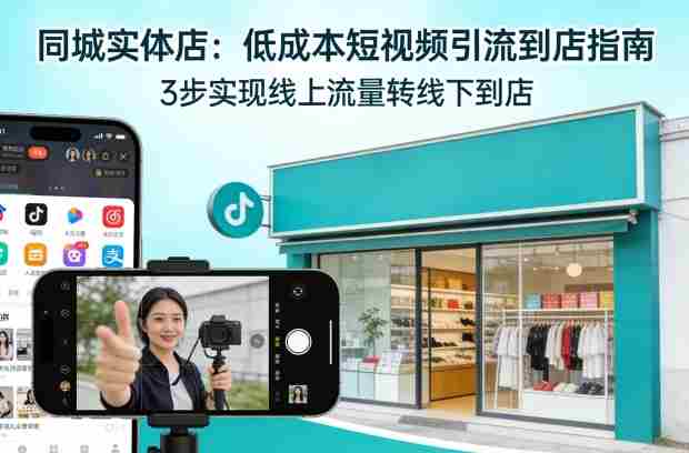 同城实体店,如何低成本把客户从短视频带到线下门店-任任的小木屋 - 热点知汇