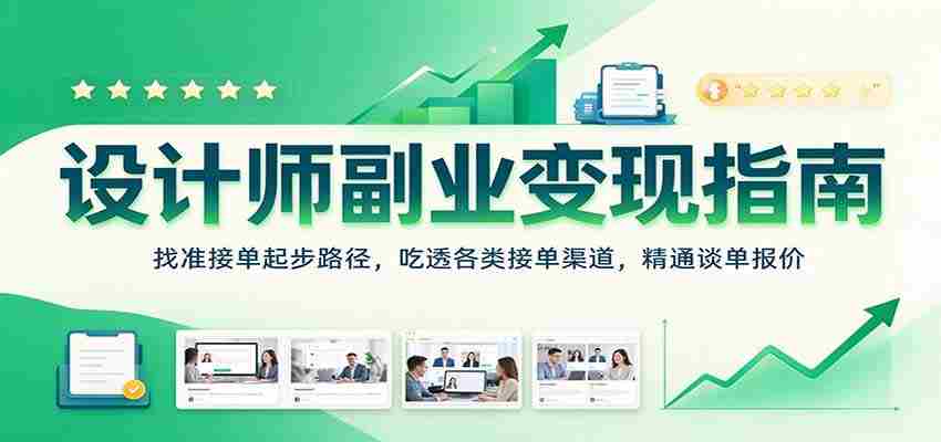 揭秘设计师副业盈利之道:探寻接单起点,掌握多样接单途径,精通谈判与报价技巧-任任的小木屋 - 热点知汇