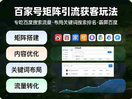 百家号矩阵引流获客玩法,专吃百度搜索流量,布局关键词搜索排名,霸屏百度-任任的小木屋 - 热点知汇